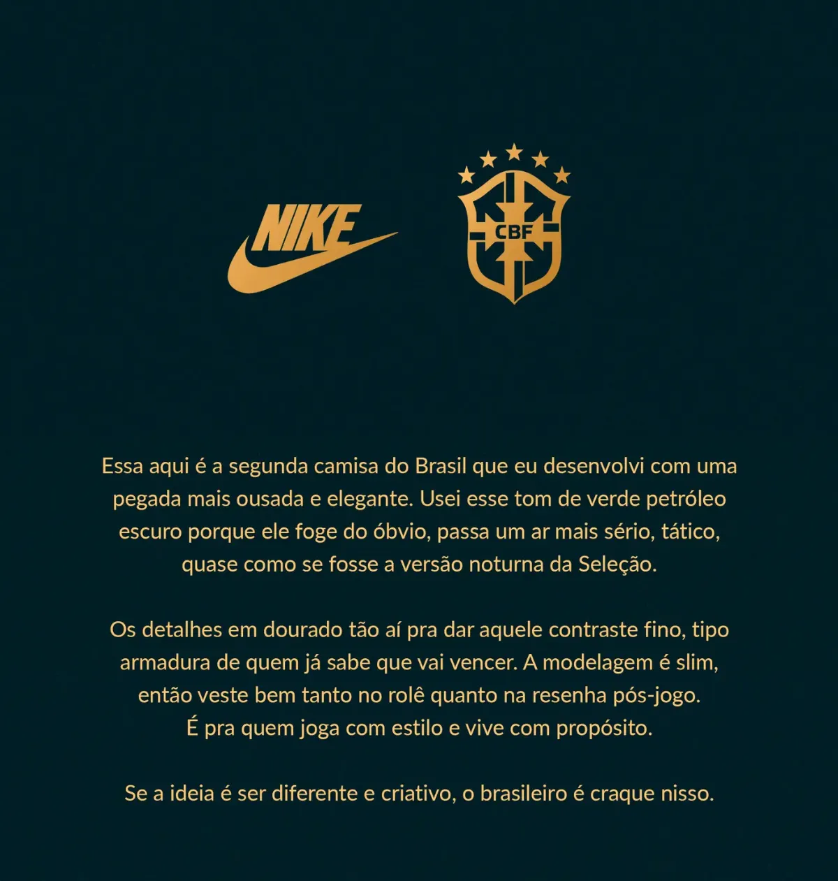 Memorial descritivo do projeto com os logos e a justificativa