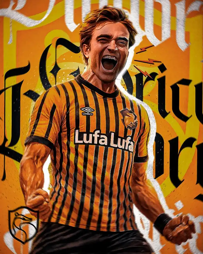 Retrato de campanha com a camisa da Lufa-Lufa