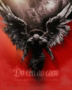 Do céu ao caos, peça de Key art por Vitor Gates