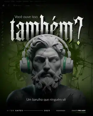 Você ouve isso também?, peça de As peças que me suportam por Vitor Gates