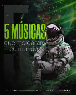 Cinco músicas, peça de As peças que me suportam por Vitor Gates