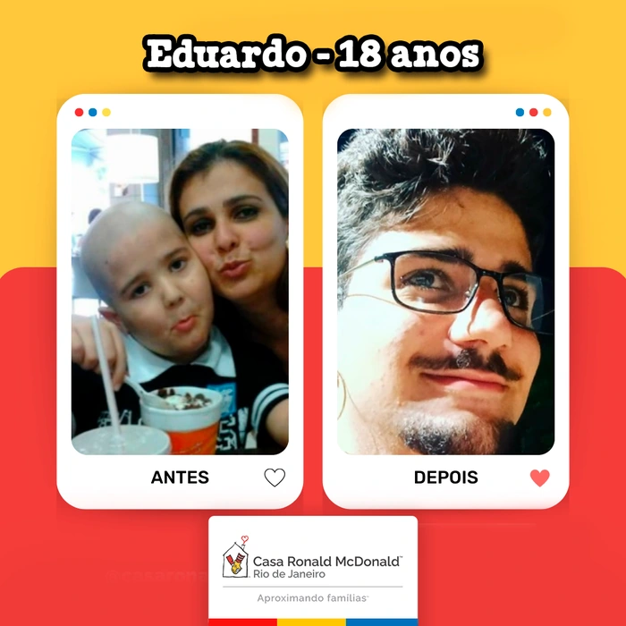 Peça do carrossel de histórias da campanha McDia Feliz 2023